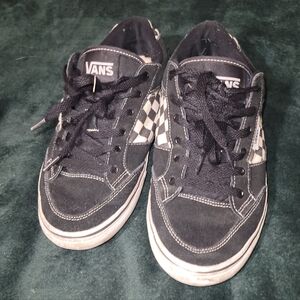 Vans Classic Black and White Checkered Shoes